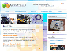 Tablet Screenshot of labelysees.fr